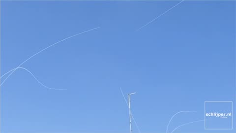 🚨 Israel’s Iron Dome reportedly intercepted an Iranian ballistic missile today