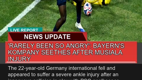 Rarely Been So Angry Bayerns Kompany Seethes a