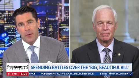 Senator Ron Johnson on Rob Schmitt Tonight 5.13.25