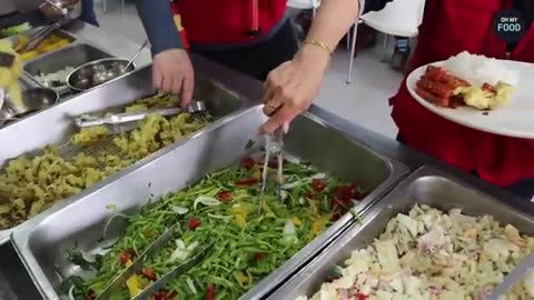 Never Seen This Before! Workers Flood This Cafeteria for Its Insane Cooking Method
