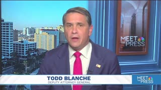 Blanche Says Every Mention of Trump in Epstein Files Will Be Released