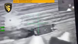 Every Drone in the Sky Zeros In On Lone Russian Tank The Moment it Arrives On Scene