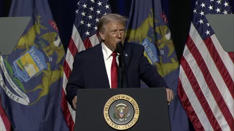 Trump delivers remarks at the Detroit Economic Club [Full]