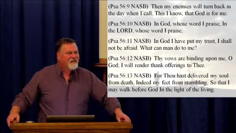 Psalms 56 – 62 – I shall not be shaken. 2023
