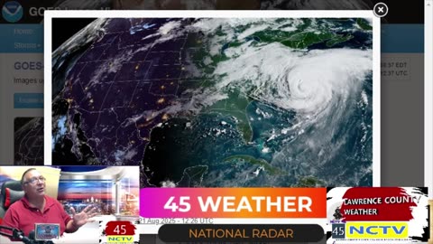 NCTV45 LAWRENCE COUNTY 45 WEATHER THUR AUGUST 21 2025