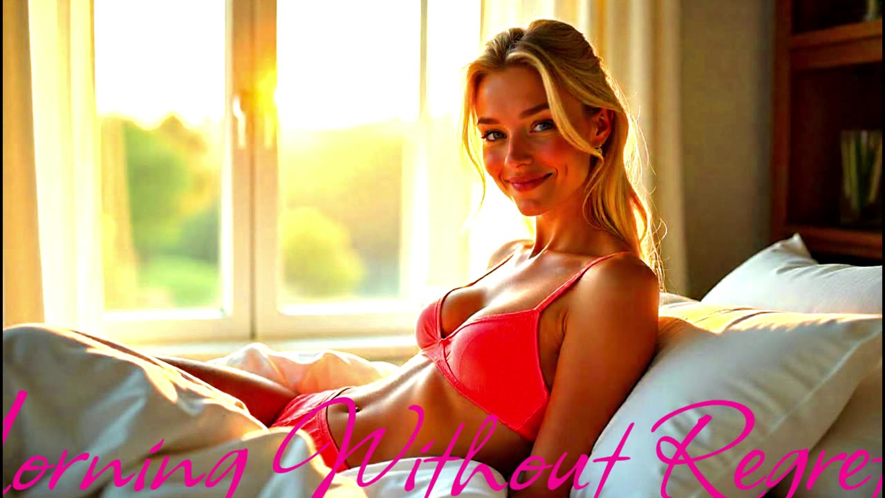 Electronic Music. Song Morning Without Regret.