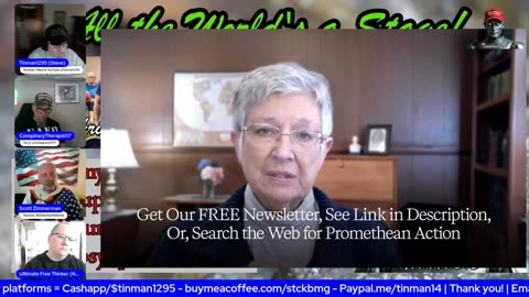 All the World's a Stage! Join Chris and I and our Roundtable of Anons! Jan 19th