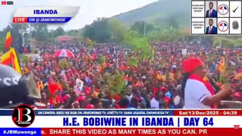 BOBI HEADS TO KAWMWENGE & IBANDA
