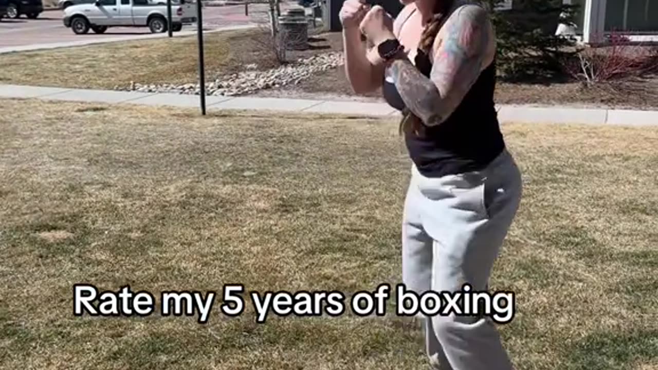 5years of boxing.