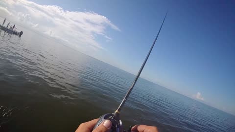 Fishing Rigs in Lake Borgne