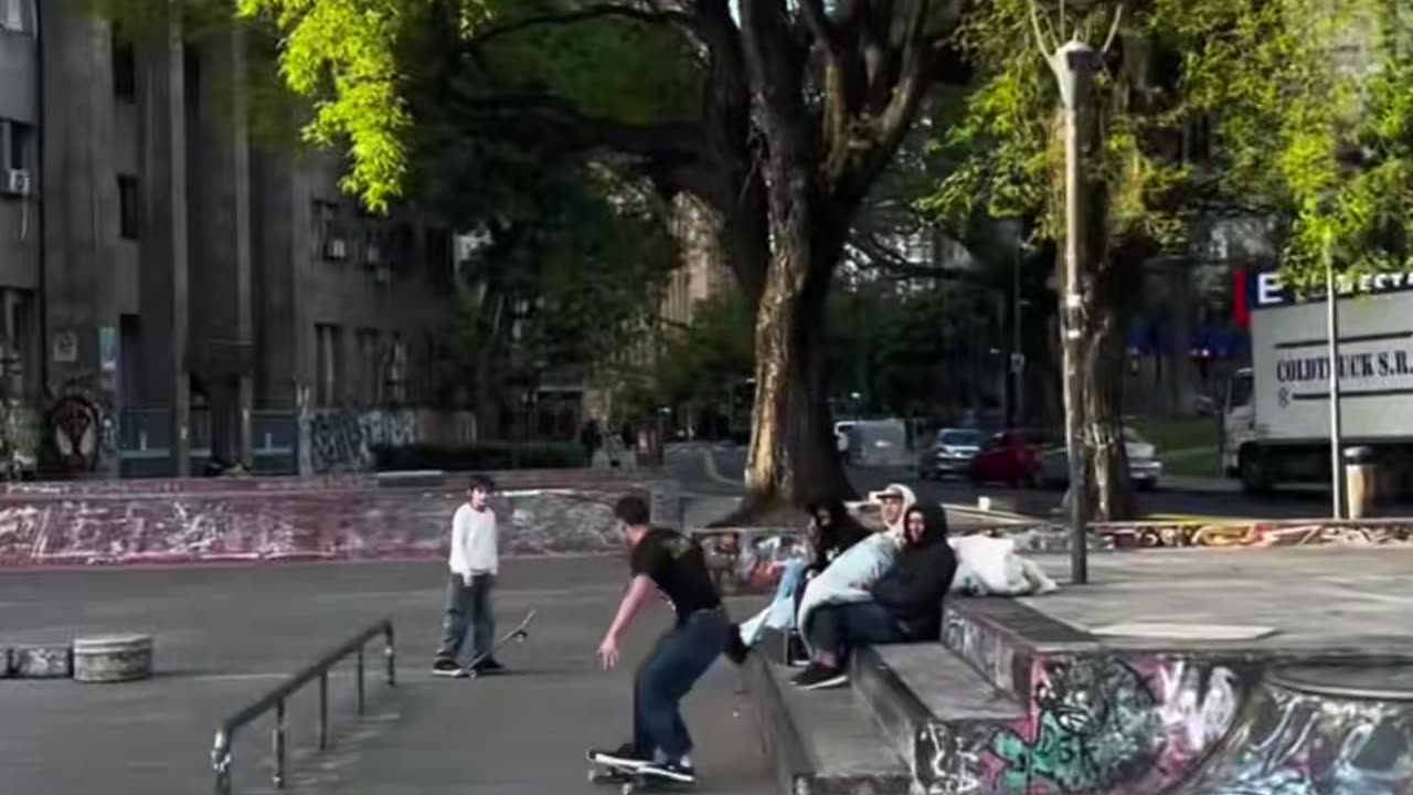 😩🔥 Bail scenario is hectic on this gap to rail! (IG: gaeldobar) #skate... | SkateNation