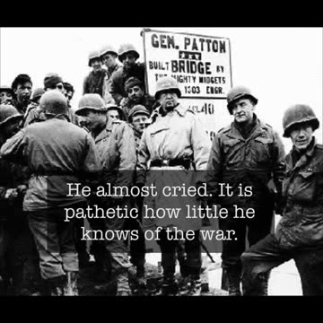 Sep 17, 2025 Gen. Patton quotation of the day [On Meeting with Pershing]#ww2 #war #leadership #creed