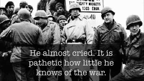 Sep 17, 2025 Gen. Patton quotation of the day [On Meeting with Pershing]#ww2 #war #leadership #creed