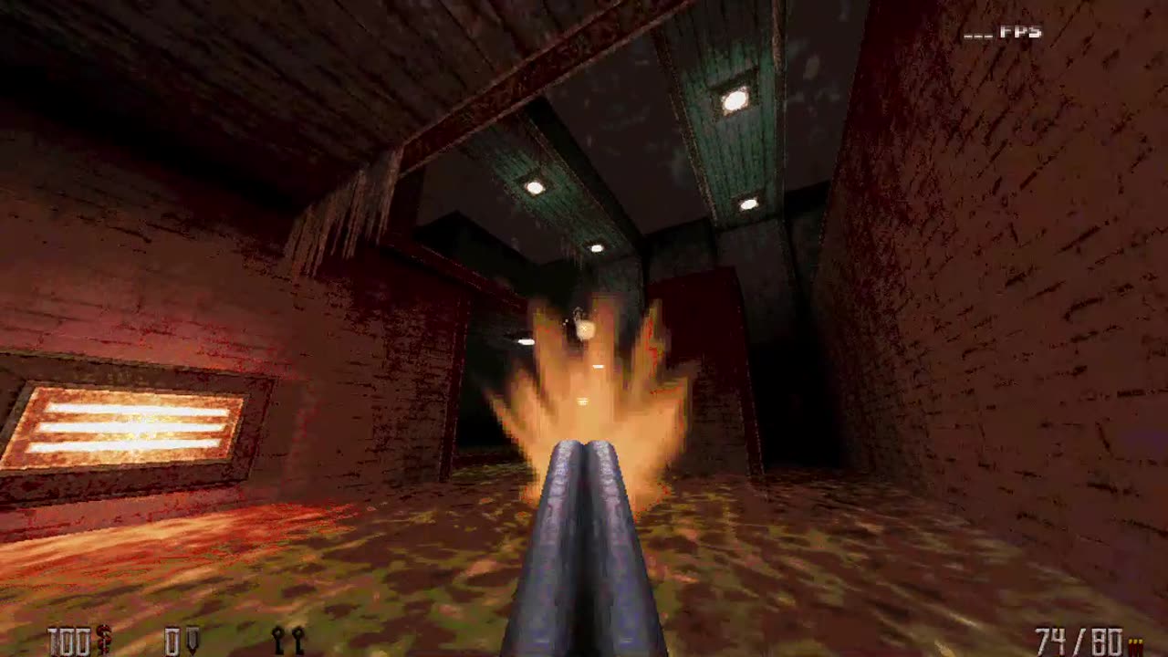 Abglantz: Demo (DEBUG) - gameplay Quake FPS Horror