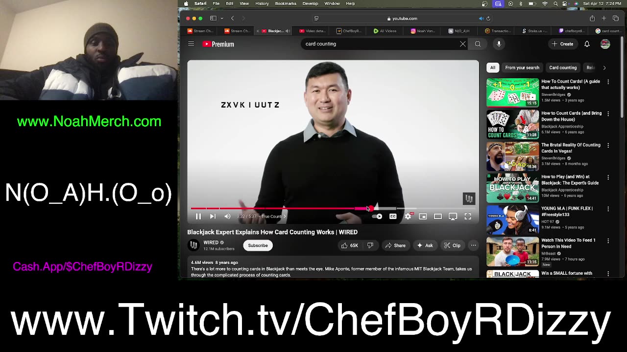 Chef Boy R Dizzy VLOG: @Twitch #Stream (O_o) #April #12 #2025 (O_o) www.Twitch.tv/ChefBoyRDizzy