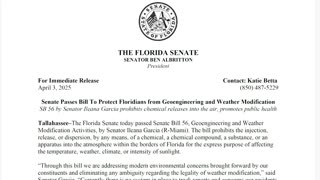 Florida bans chemtrails