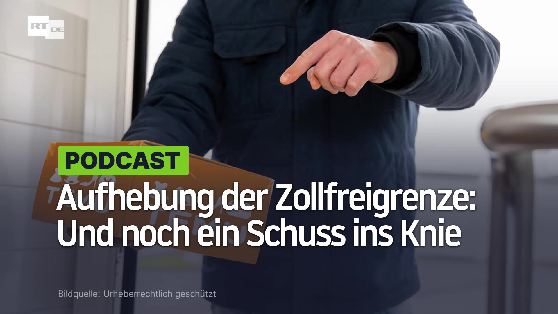 Aufhebung der Zollfreigrenze: Und noch ein Schuss ins Knie