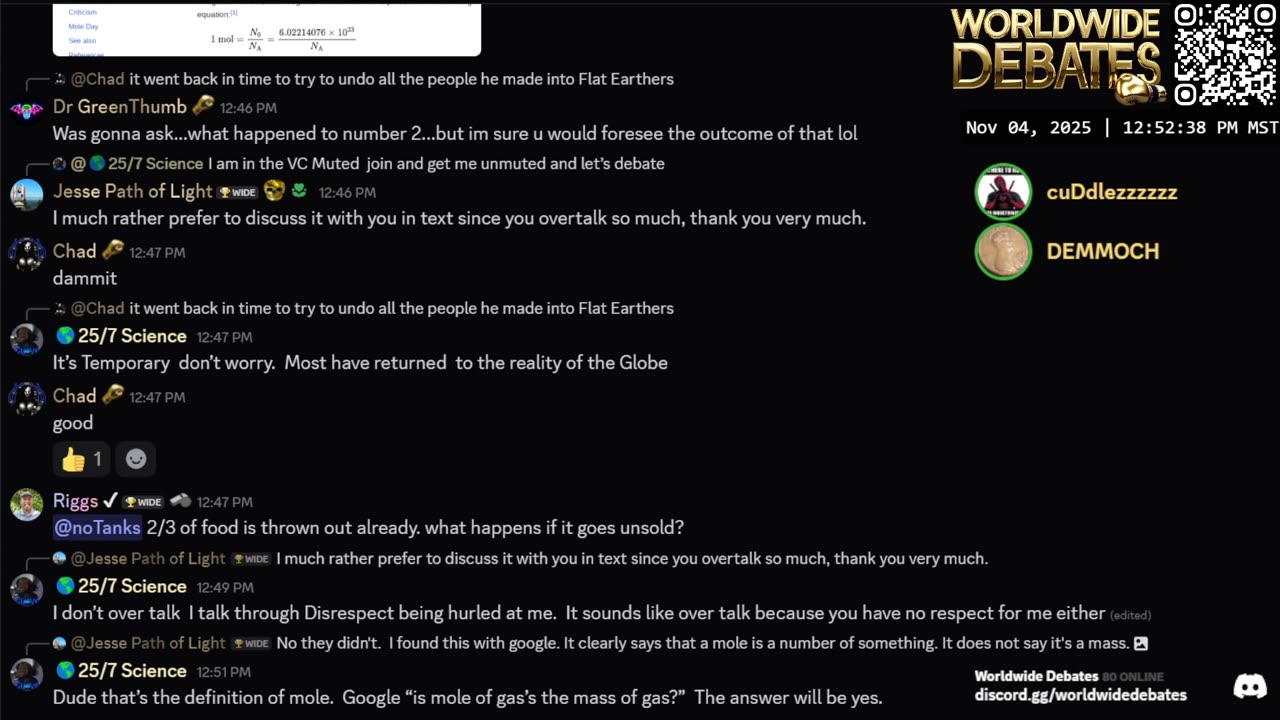 0148 WIDESTREAM - Worldwide Debates - YouTube/Twitch/Rumble