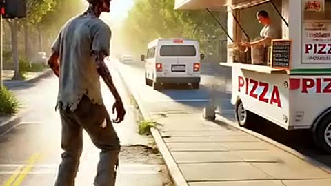 Spilled Pizza! puppy so sad 🍕😢 #shorts #viralvideo #ai #cute #animals #sad #dogs #dog #puppy #cat