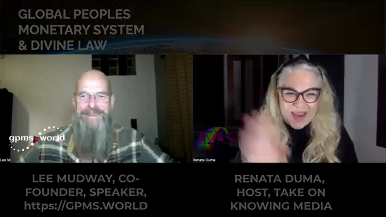 Renata Duma and Interview 2 with Lee Mudway, Co-Founder, Visionary, GPMS. WORLD