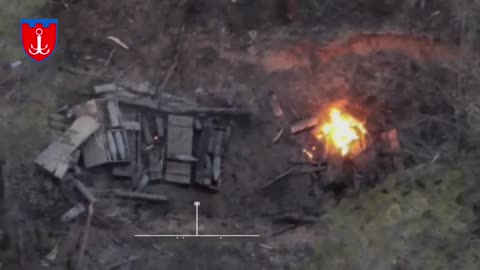Ukrainian Attack on Russian Positions Along the Mouth of the Dnipro River
