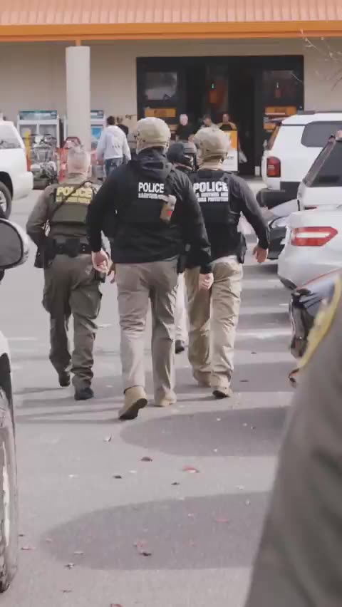 🚨 EPIC! DHS just released this video of ICE and Border Patrol taking Charlotte by STORM