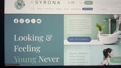 Syrona teams up with Verity Metals, first 50 orders receive a silver 1964 JFK half dollar https://www.syrona.org/ use sponsor Truth Stream