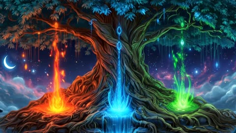 The Tree of Triple Harmony (AI Video)