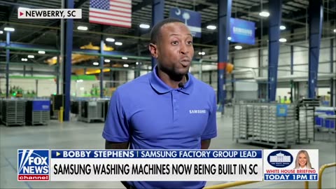 POTUS' tariffs "motivated" Samsung to build a $500M mfg plant in SC