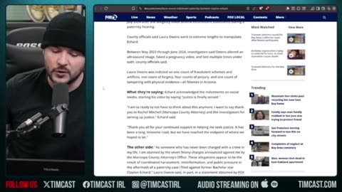 Tim gets the treatment