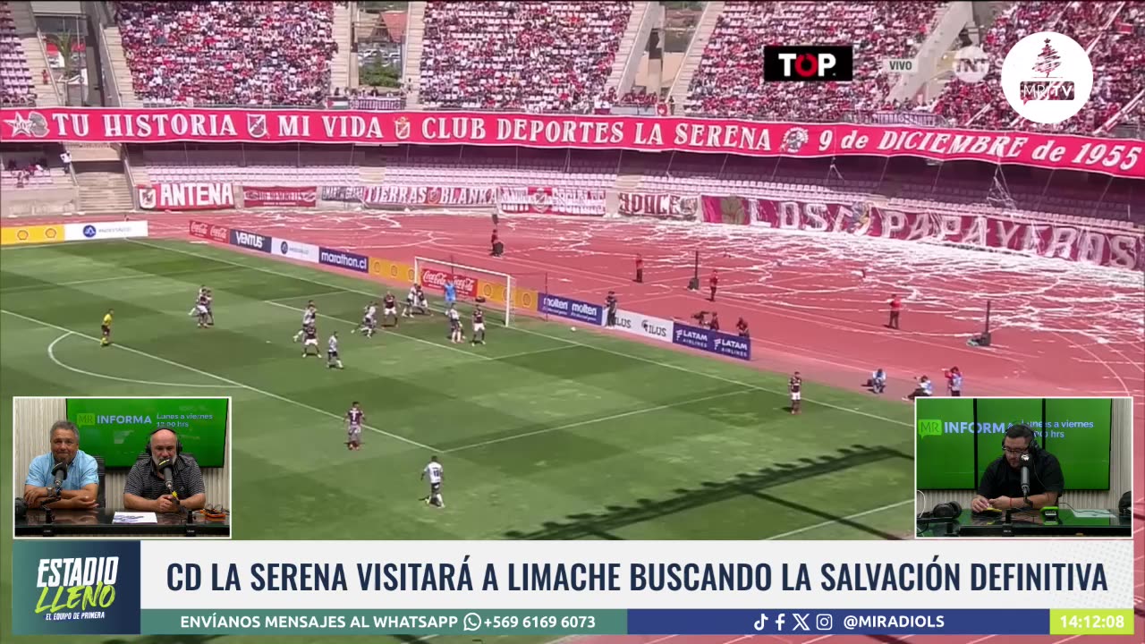 ESTADIO LLENO 02/12/2025