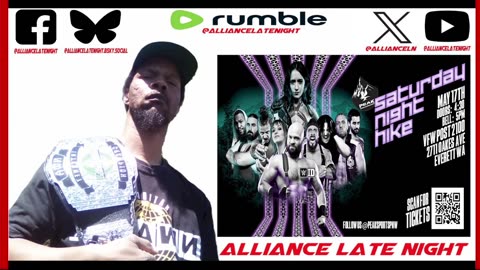 Alliance Late Night - EP 17 - Jordan Oasis WWE ID main event