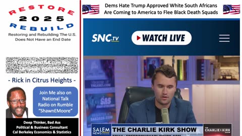 Dems Hate Trump Approved White South Africans Coming to America to Flee Black Death Squads