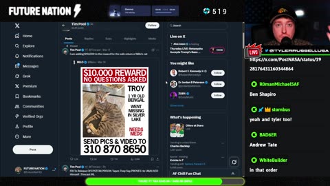 TRUMP HAS DEMENTIA??? MUSK DRAMA!!!! COD W/ FRIENDS LATER! THURS YAP