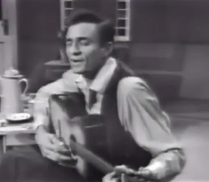 Johnny Cash with his boots kicked off, chain-smoking, and high on Dexedrine while playing the song