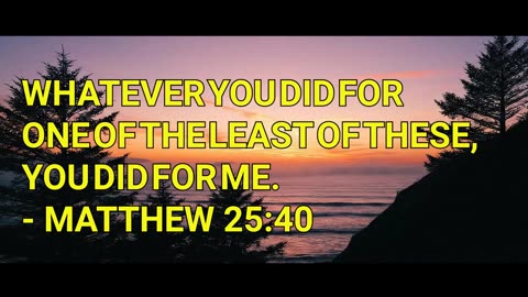 The Sheep & the Goats – 1‑Minute Visual Parable (Matthew 25)