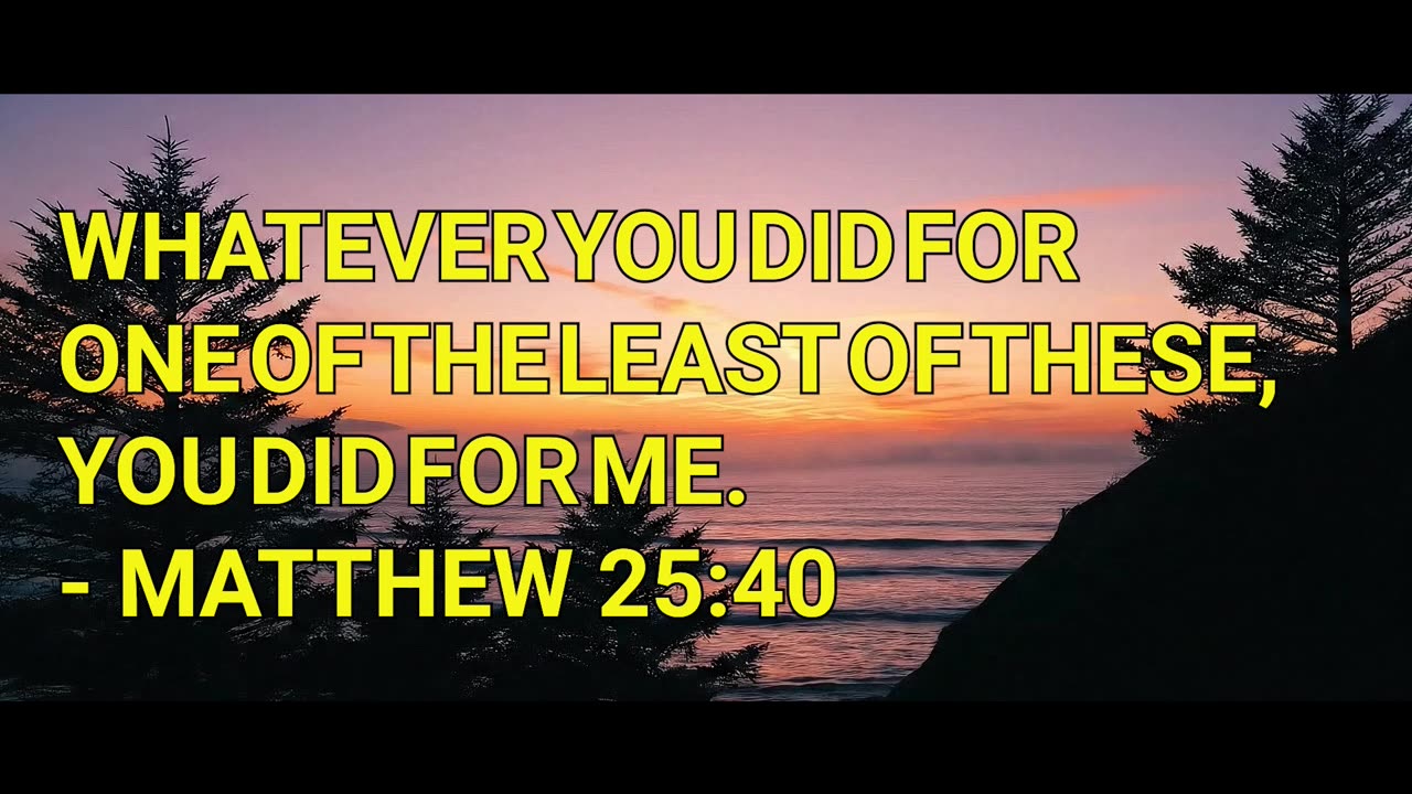 The Sheep & the Goats – 1‑Minute Visual Parable (Matthew 25)