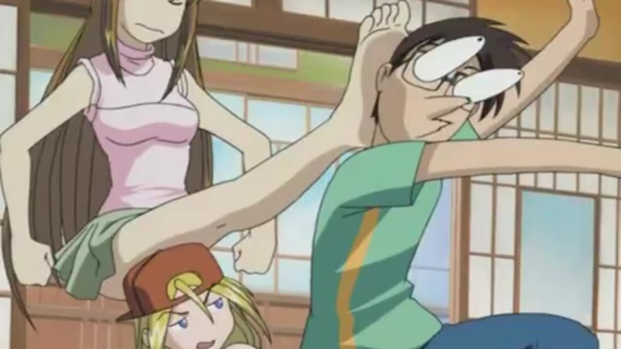 Love Hina - 14 Aborted Spanking