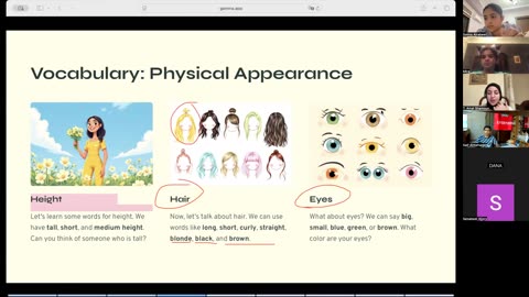 Describing People Class (4)