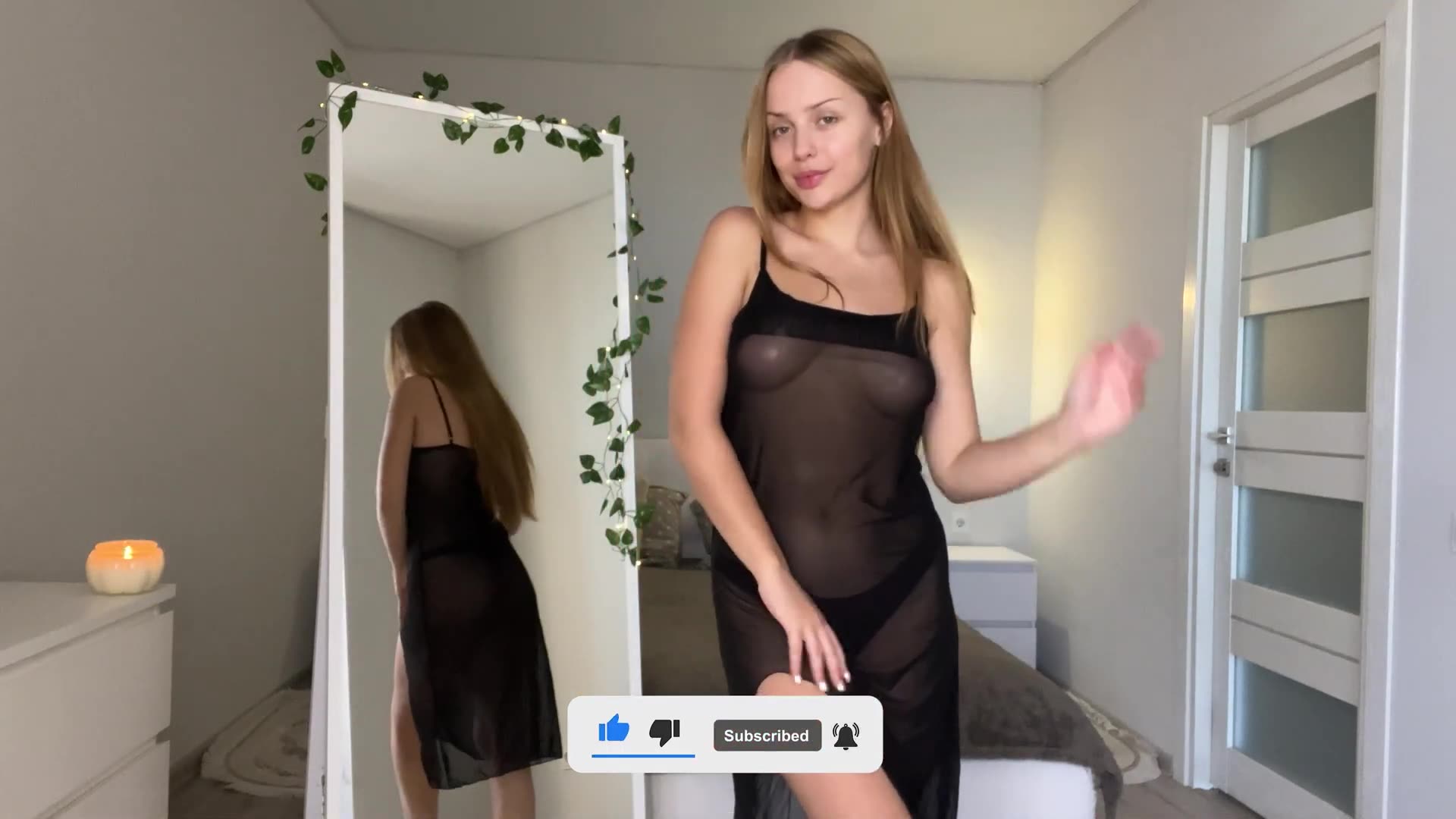 Ellen’s See-Through Fashion Try-On – Bold, Trendy Styles!