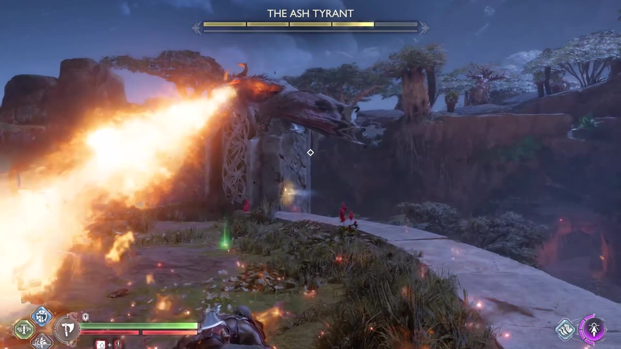 Now I feel bad for killing the Dragons ( Dragon fight - Ash Tyrant ).