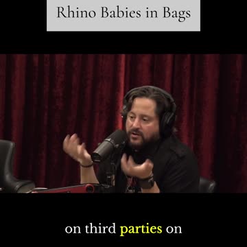 Rhino Babies in Bags? - Ben Lamm on JRE