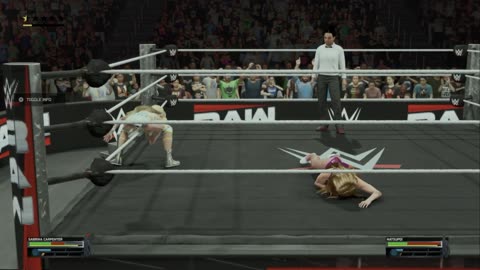 wwe 2k25 182 universe Sabrina Carpenter VS Natsupoi