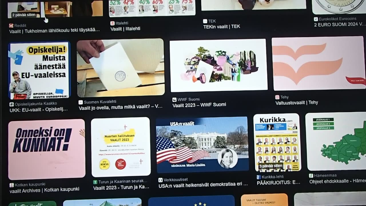 vaalirahoitukset ja epäoikeudenmukainen järjestelmä