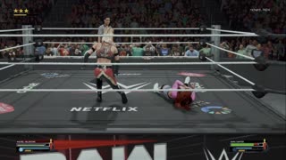 wwe 2k25 320 universe Rachel Valentine VS Sara Santos