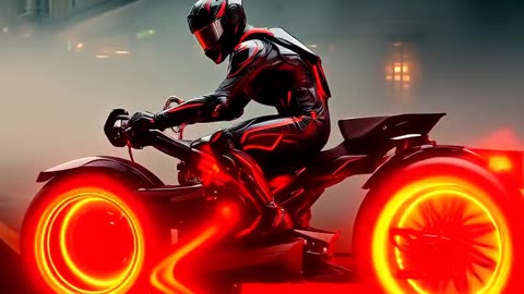 Tron Bike Asset