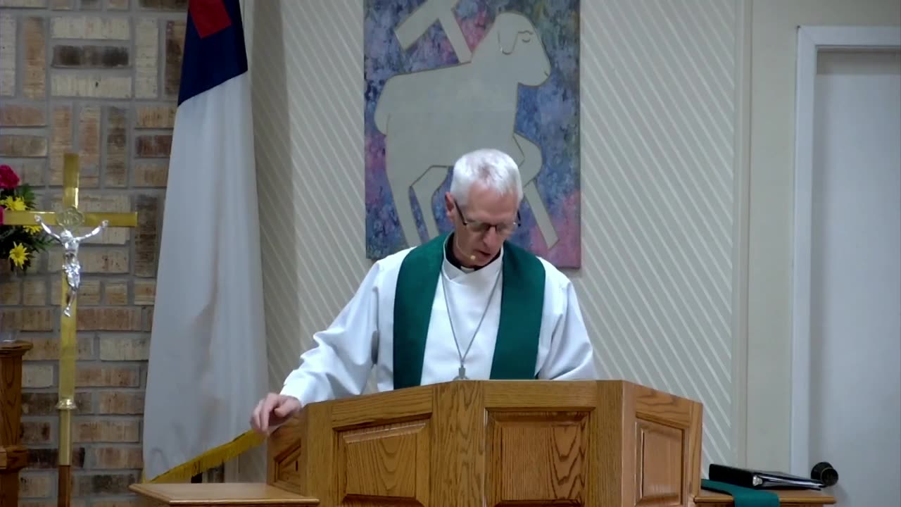 Sermon for 8th Sunday after Pentecost, 8/3/25, VIC Lutheran Church, Newark, TX