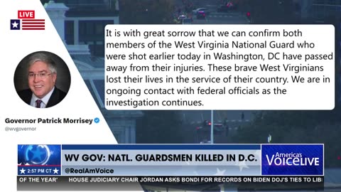 GOV. OF WEST VA CONFIRMS DEATH OF TWO NATIONAL GUARDSMEN