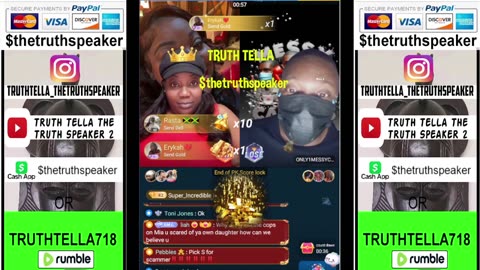 QUEEN TOMIKAY NIGHTCAP PANEL PK WITH LADYRED & SOLO LIVE