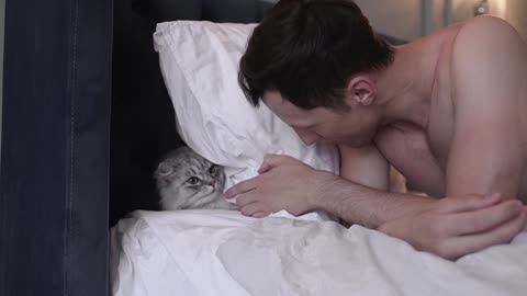 Soft moments with my cute little buddy pure comfort and happiness.